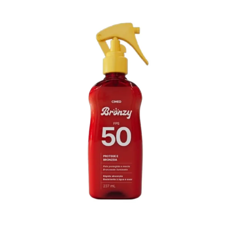 Protetor Solar Bronzy Fps50 Spray 237ml