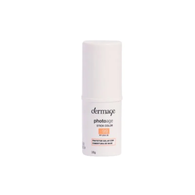Protetor Solar Facial Dermage Photoage Stick Color FPS99 Stick Cor Nude 12g