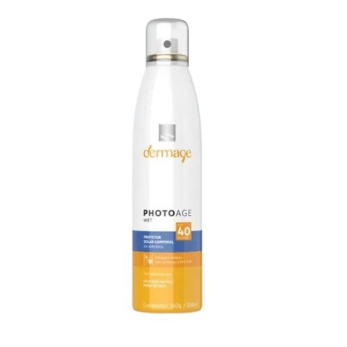Protetor Solar Dermage Photoage Wet FPS40 Resistente à Água 200ml