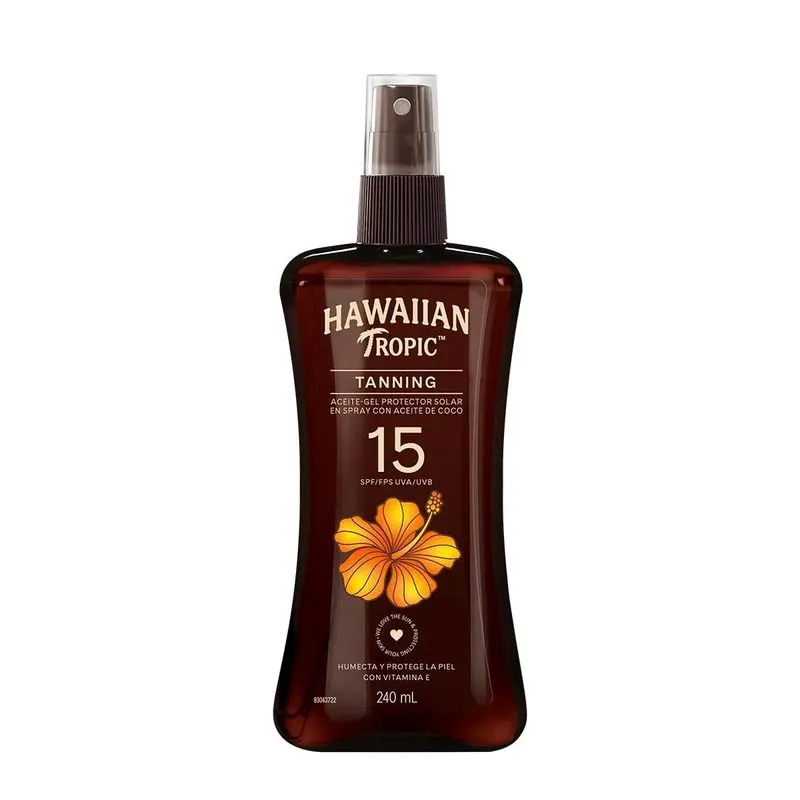 Protetor Solar Hawaiian Tropic Coconut Oil Fps15 240ml