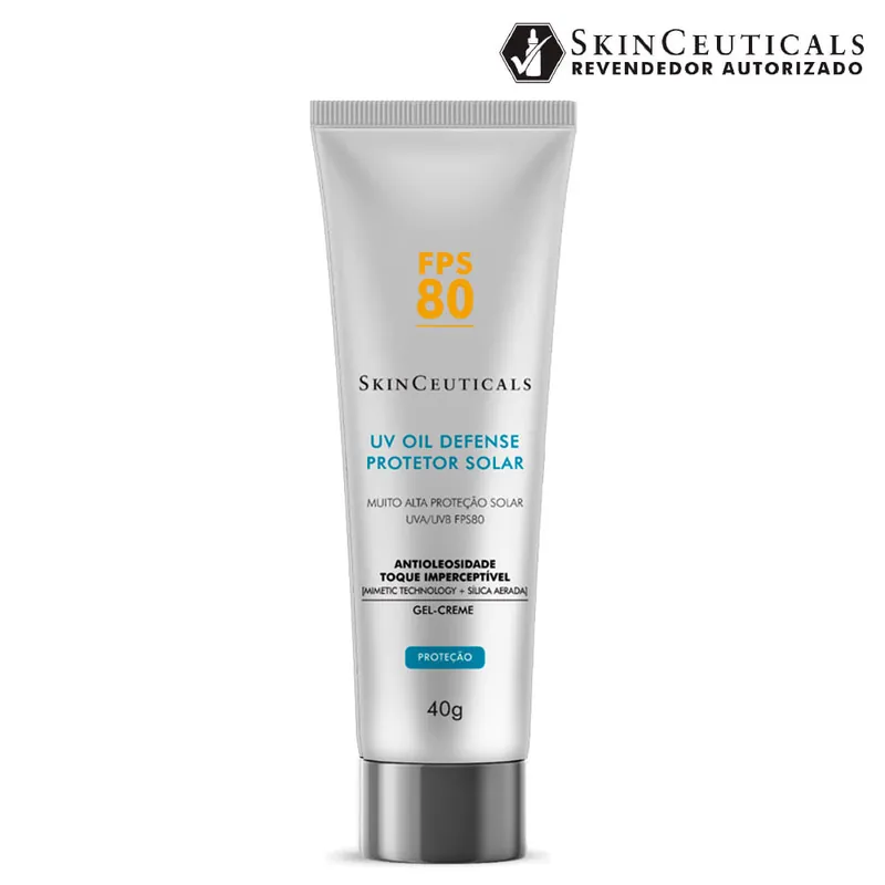 Protetor Solar Skinceuticals UV Oil Defense FPS80 Resistente à Água 40g