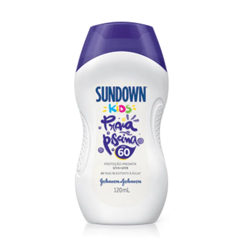 Protetor Solar Sundown Kids Praia e Piscina FPS60 120ml