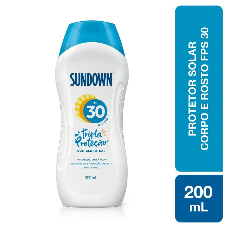 Protetor Solar Sundown Starck FPS 30 - 120ml