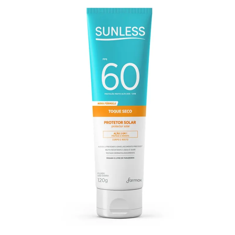 Protetor Solar Sunless Toque Seco Fps60 120g
