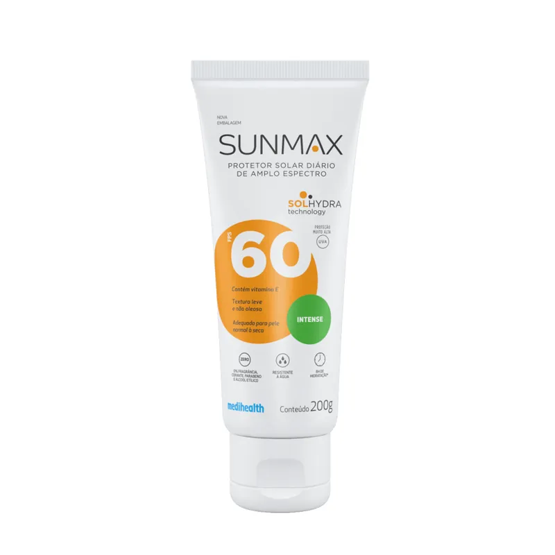 Protetor Solar Sunmax Intense FPS60 200g