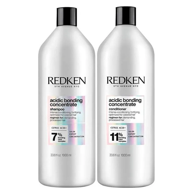 Redken Acidic Bonding Concentrate - Shampoo + Condicionador 1L