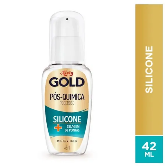 Reparador de Pontas Niely Gold Pós-Química Max Silicone 42ml