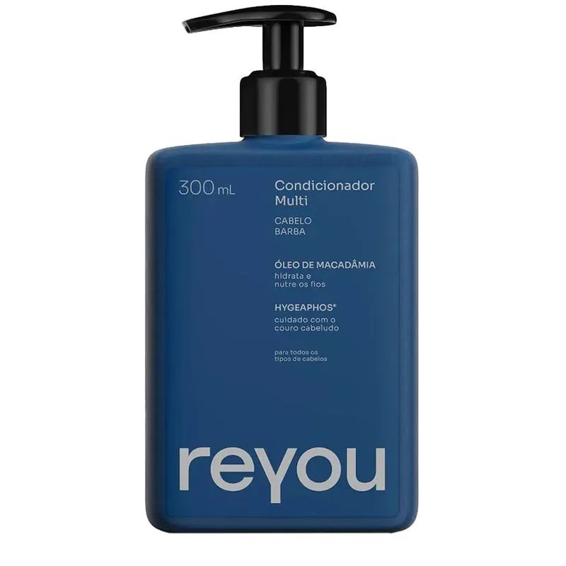 Reyou - Óleo de Macadâmia Hygeaphos - Condicionador Multiuso
