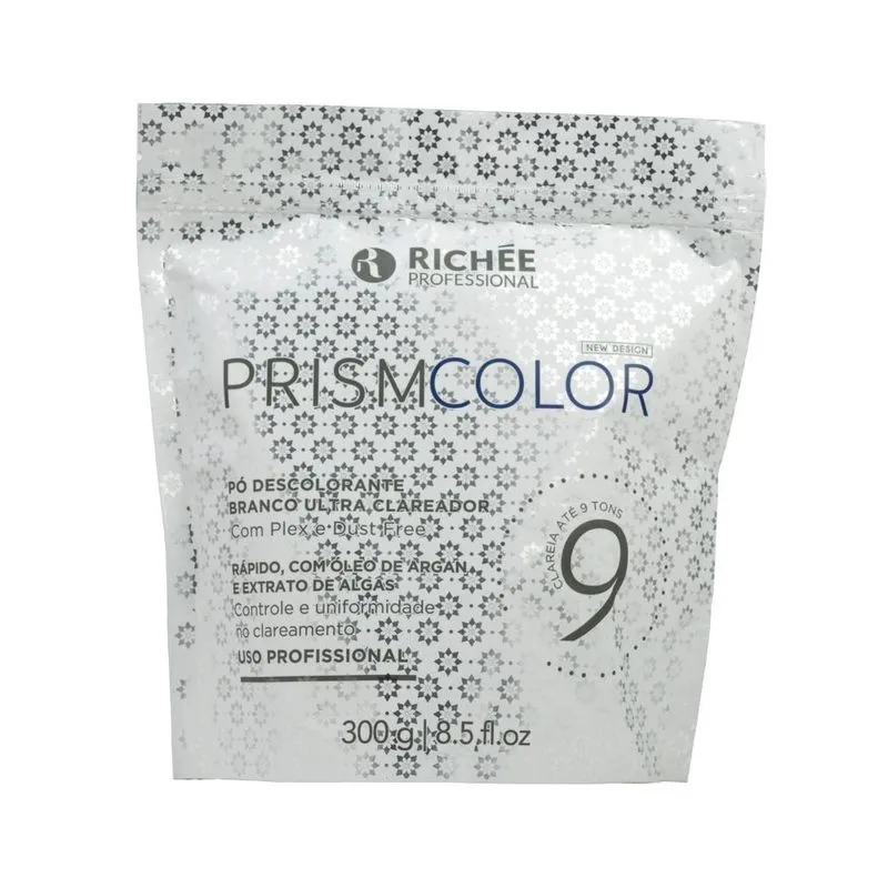 Richée Prismcolor Pó Descolorante Branco Ultra 300g - 9 Tons
