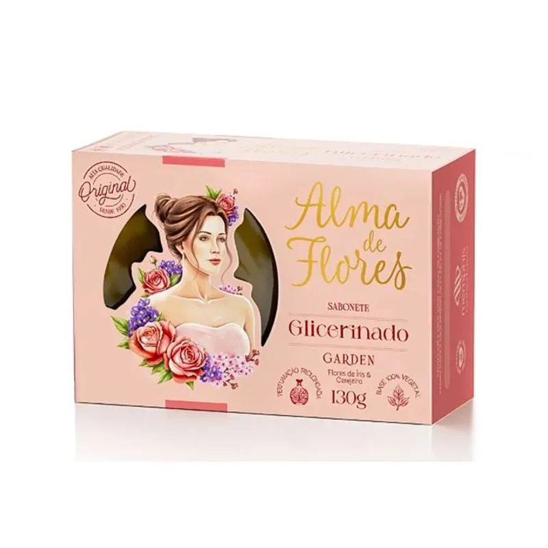 Sabonete Alma de Flores Glicerina 130g Garden