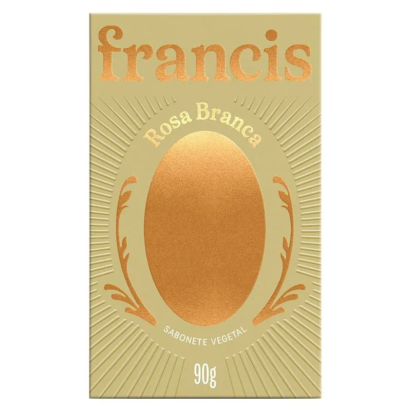 Sabonete em Barra Francis Clássico Rosa Branca e Patchouli 90g