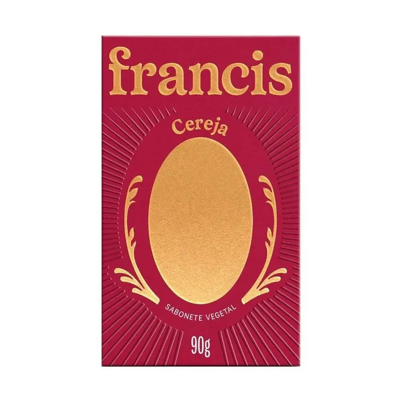 Sabonete Em Barra Francis Clássico Jasmim & Baunilha 90g