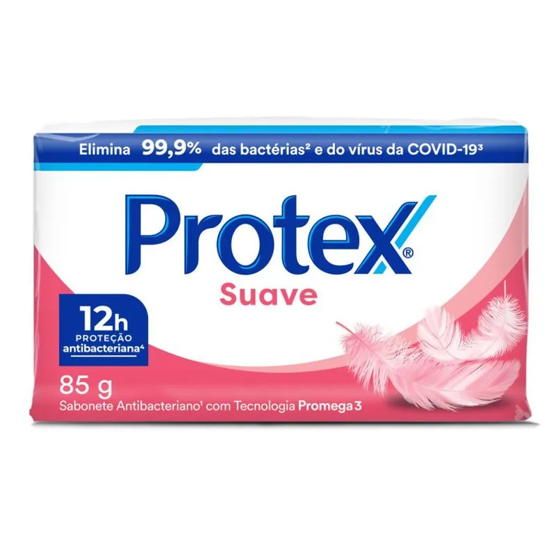 Sabonete em Barra Protex Suave Antibacteriano 85g