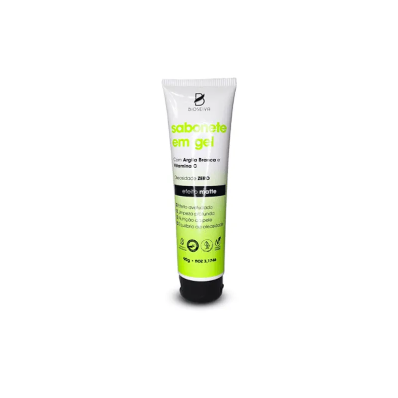 Sabonete em Gel Efeito Matte 90g Bioseiva