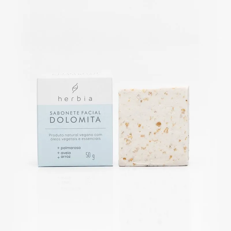 Sabonete Facial Esfoliante Dolomita 50g