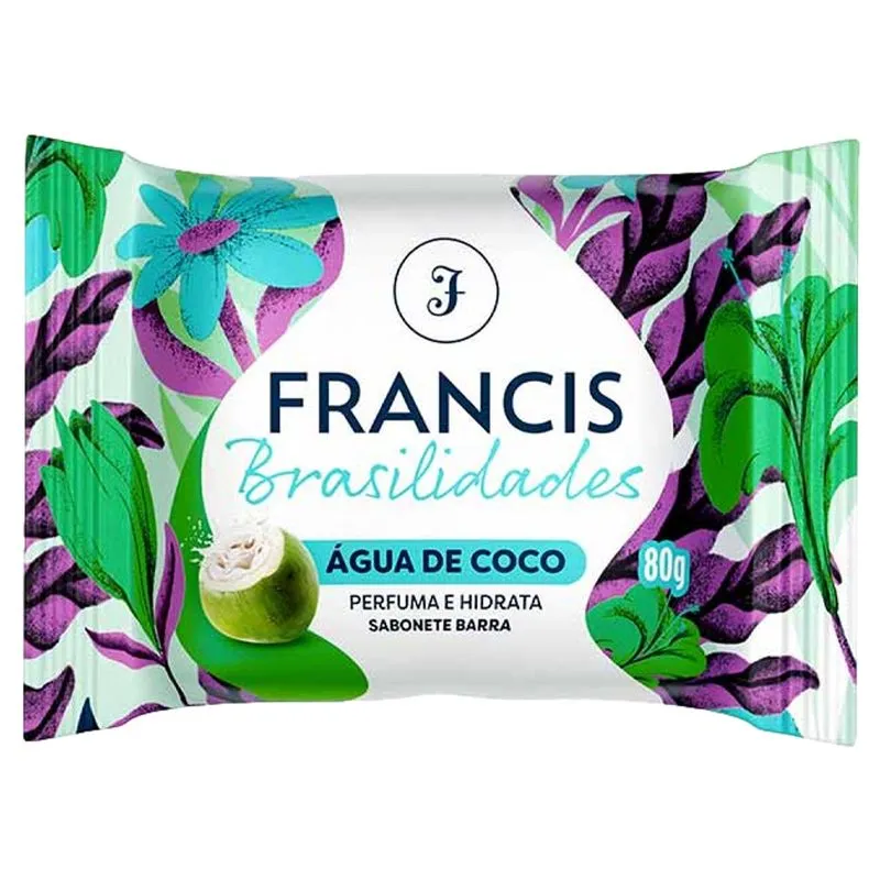 Sabonete em Barra Francis Brasilidades Água de Coco 80g