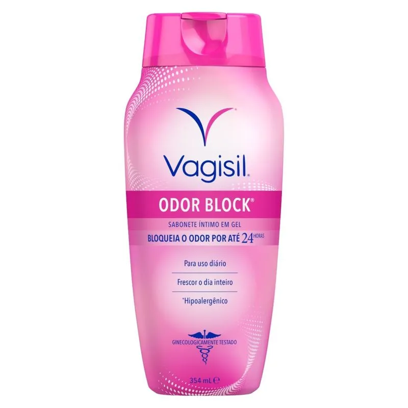 Sabonete Íntimo Vagisil Odor Block Gel 354ml