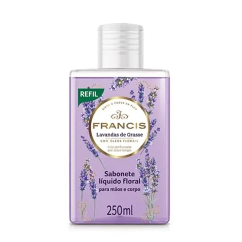 Sabonete Líquido Francis Refil 250ml Lilás