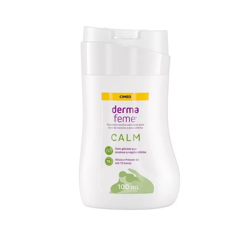 Sabonete Íntimo Dermafeme Calm Calmante 100ml