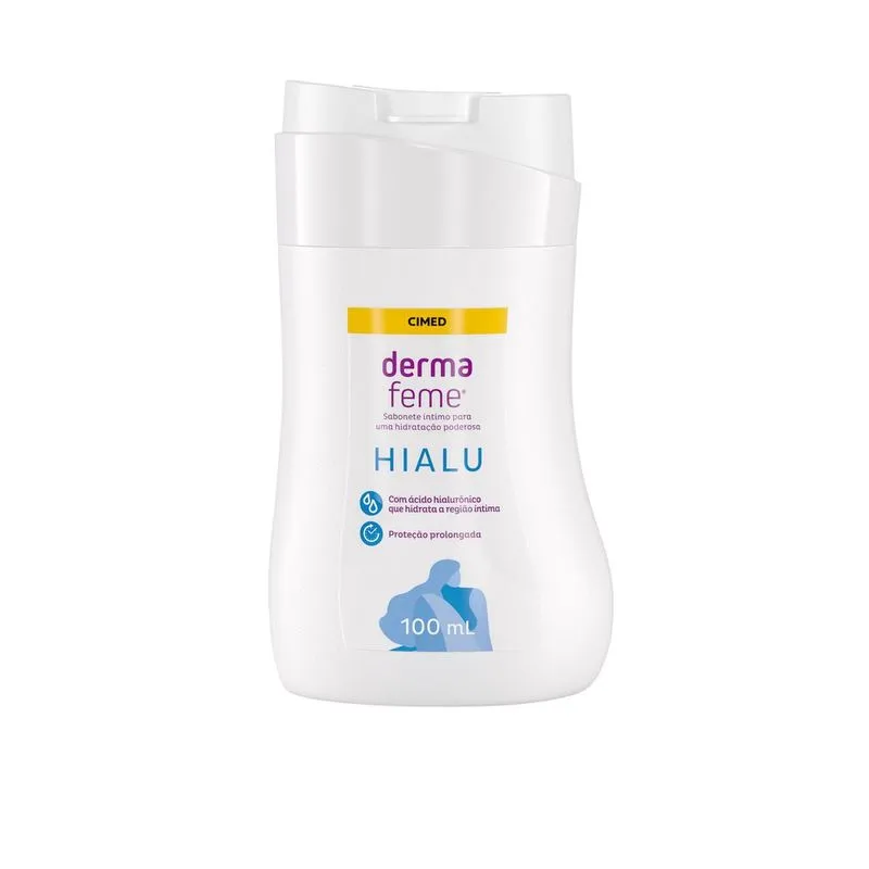 Sabonete Íntimo Dermafeme Hialu Ácido Hialurônico 100ml