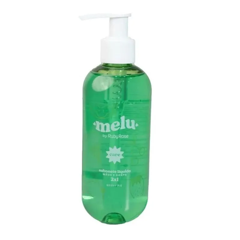 Sabonete Líquido Mão E Corpo Berry Pie 250ml Melu By Ruby Rose RR40022
