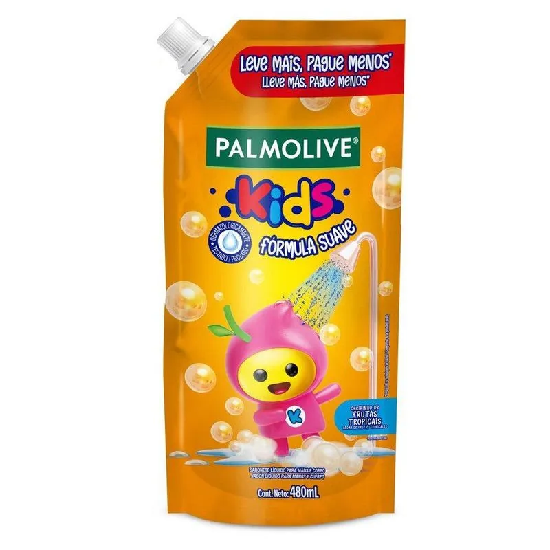 Sabonete Líquido para as mãos Palmolive Kids 480ml
