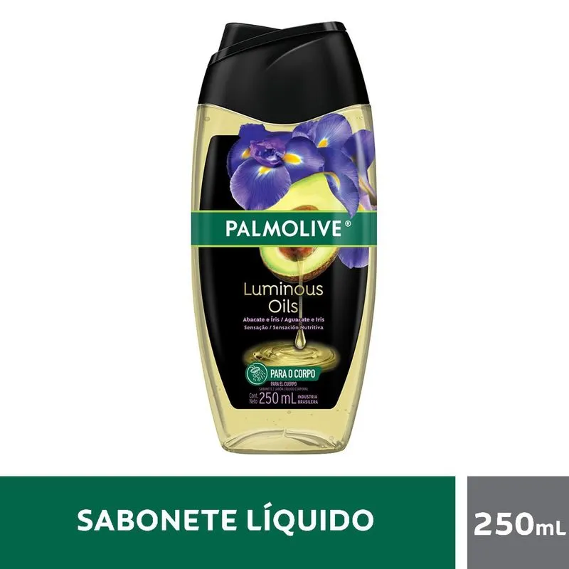 Sabonete Líquido para o Corpo Palmolive Luminous Oils Sensação Nutritiva 250ml