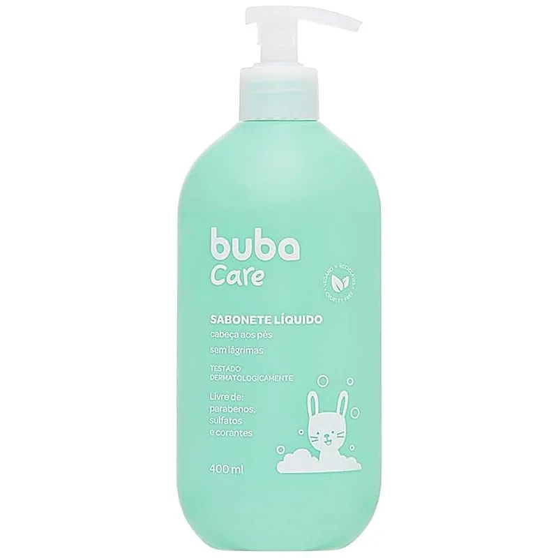 Sabonete Líquido para Bebê Buba Care 400ml