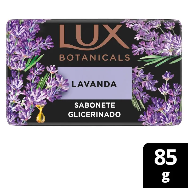 Sabonete Glicerinado Lux Botanicals Lavanda 85g