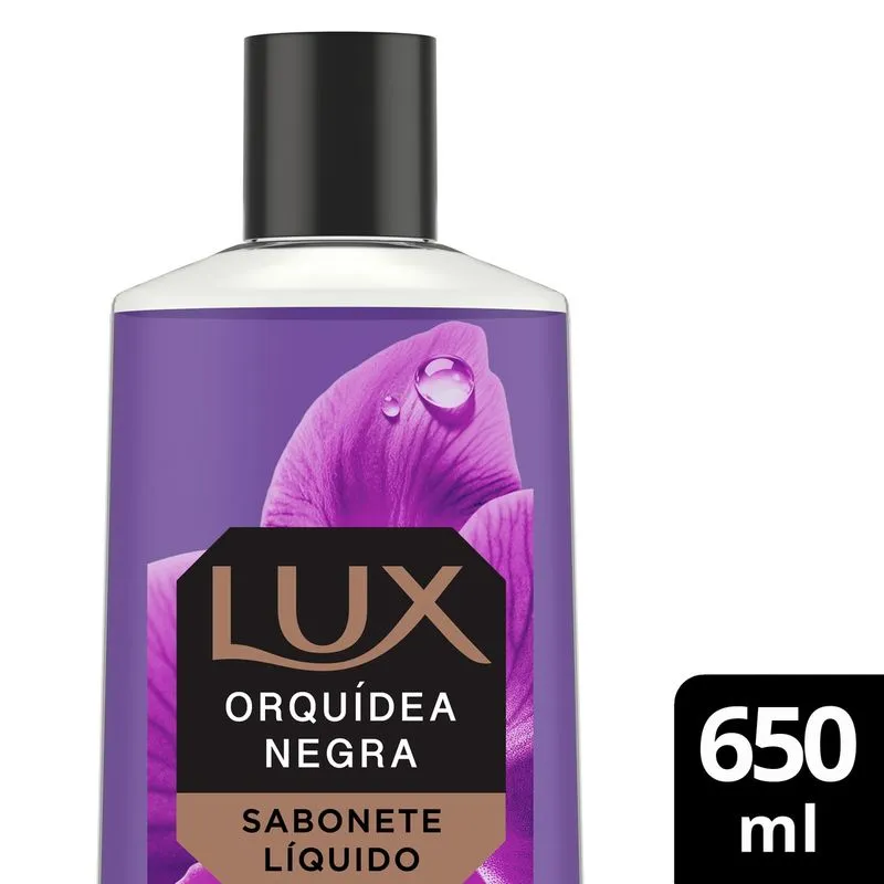 Sabonete Líquido Lux Botanicals Orquídea Negra 650ml