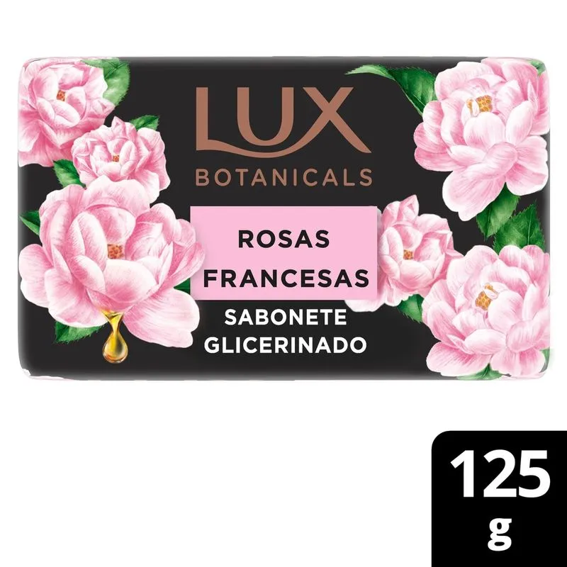 Sabonete Glicerinado Lux Botanicals Rosas Francesas 125g