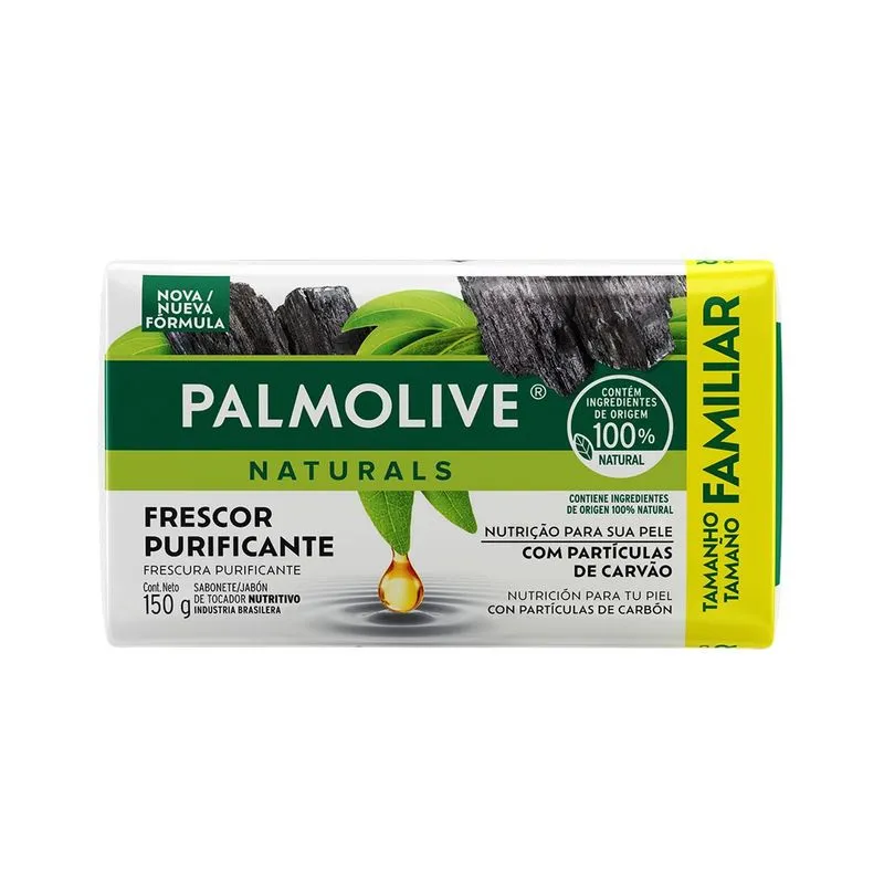 Sabonete em Barra Palmolive Naturals Frescor Purificante 150g