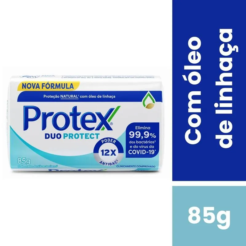 Sabonete em Barra Protex Duo Protect Antibacteriano 85g