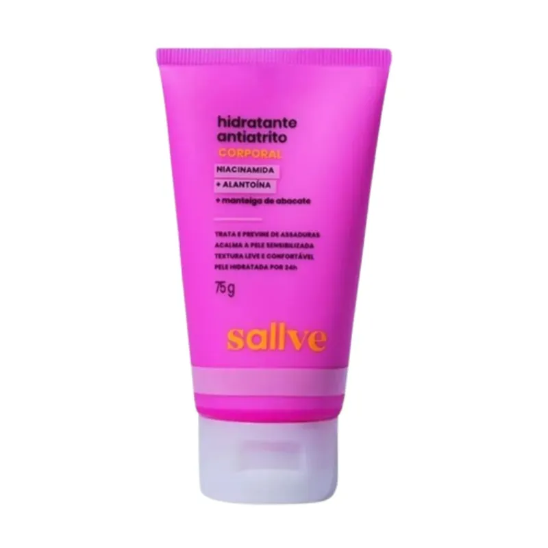 Creme Corporal Sallve Antiatrito com Niacinamida 75g