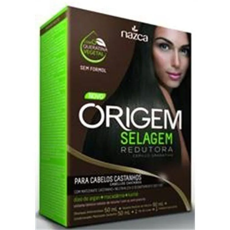 Selagem Origin Redutora para Cabelos Castanhos (Sem Formol)