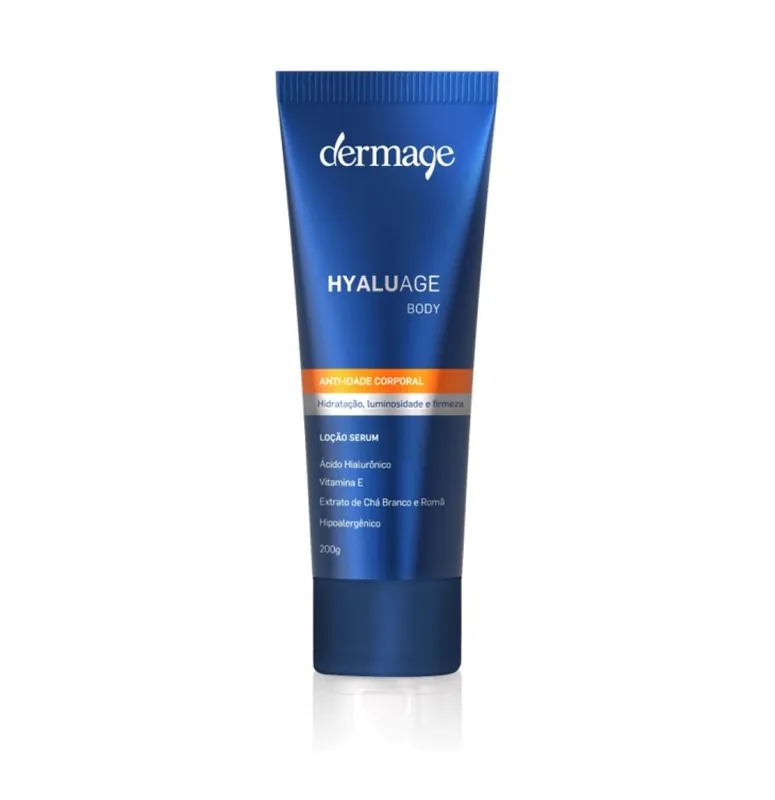 Sérum Anti Idade Loção Dermage Hyaluage Body 200g