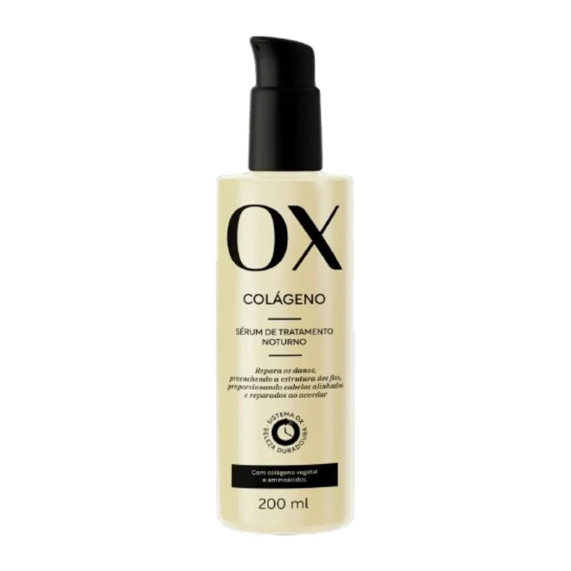 Sérum Capilar Noturno OX Colágeno 200ml
