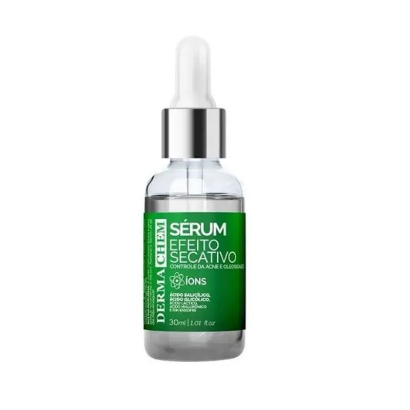 Sérum Efeito Secativo Controle da Acne e Oleosidade Dermachem 30ml
