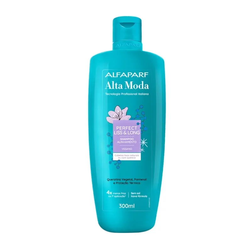 Shampoo Alta Moda Perfect Liss & Long 300ml