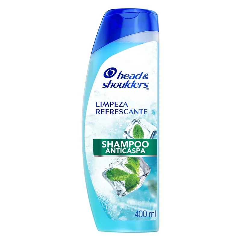 Shampoo Anticaspa Head & Shoulders Limpeza Refrescante 400ml