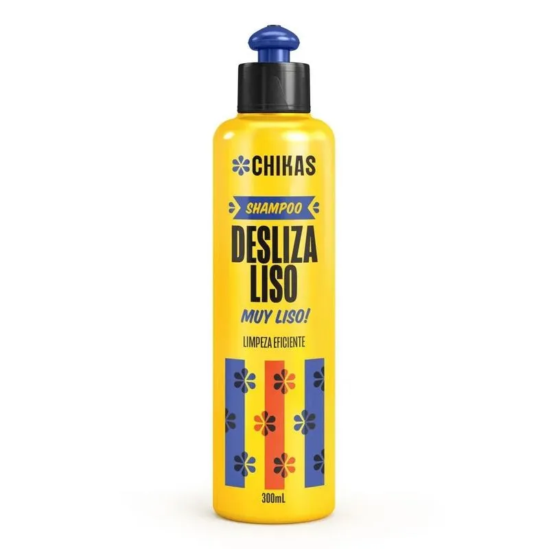 Shampoo Desliza Liso Chikas 300ml