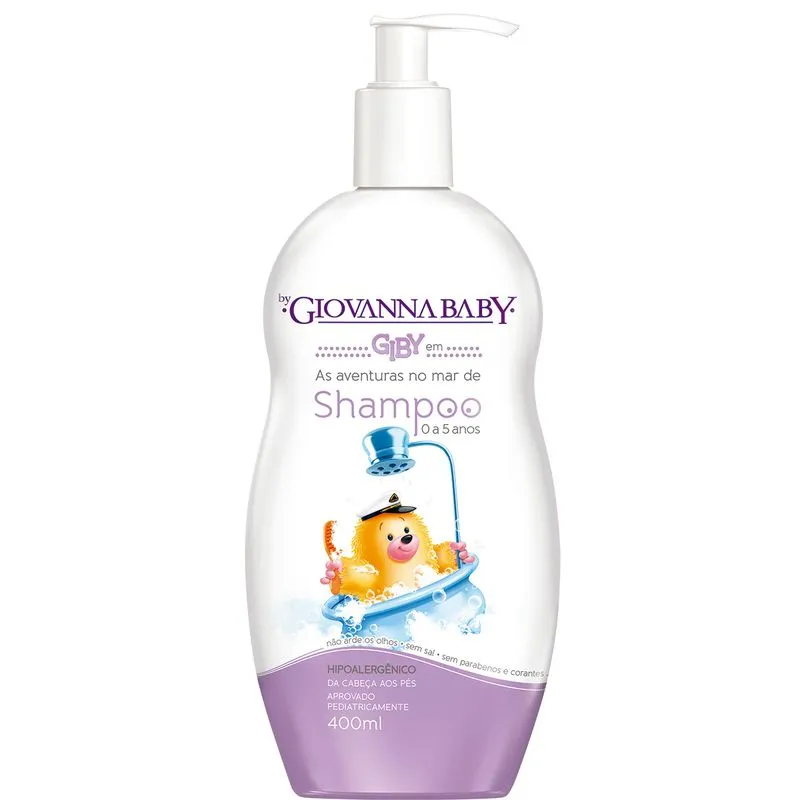Shampoo Infantil Giovanna Baby Giby da Cabeça aos Pés 400ml