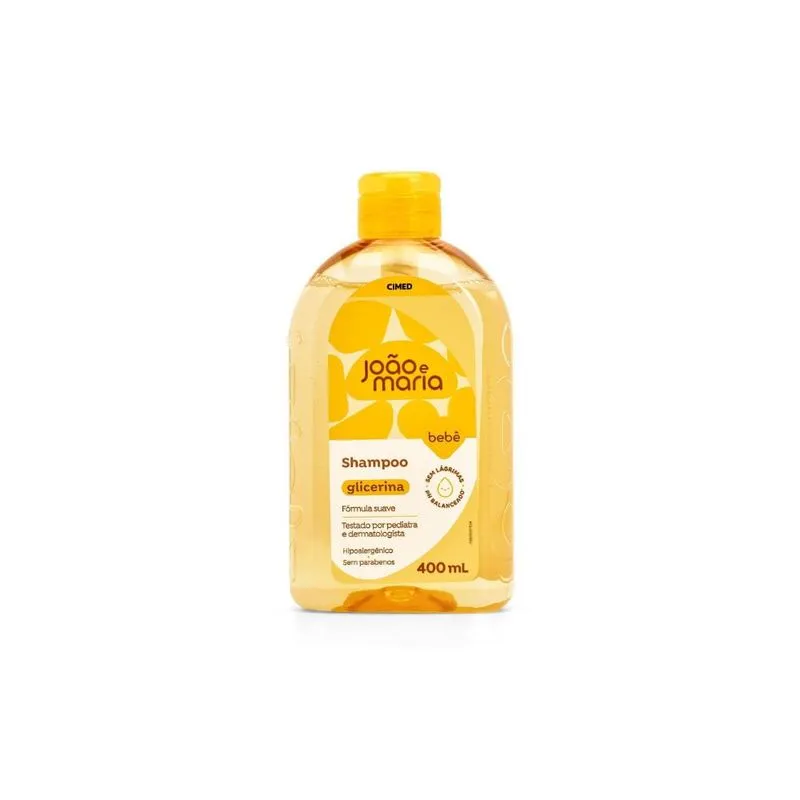 Shampoo Infantil João e Maria Bebê Glicerina 400ml