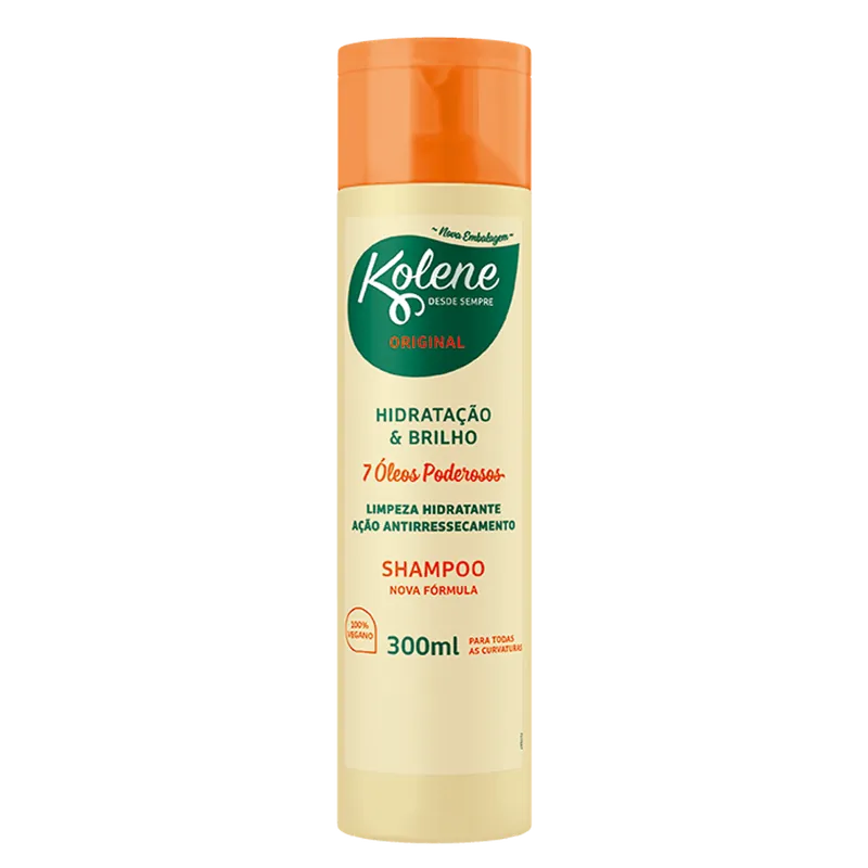 Shampoo Kolene Original Hidratação & Brilho 300ml