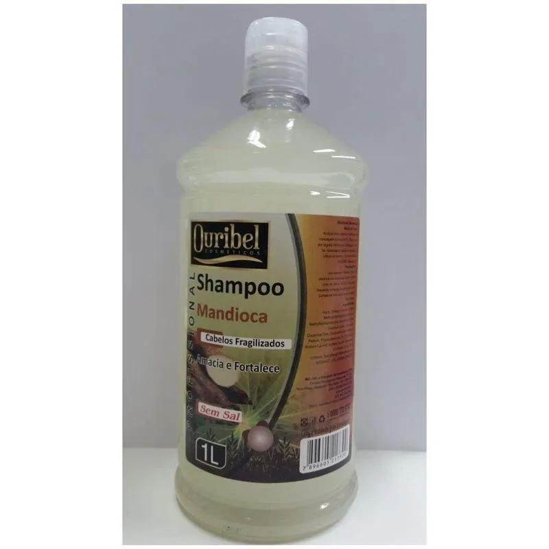Shampoo Ouribel 1L Mandioca