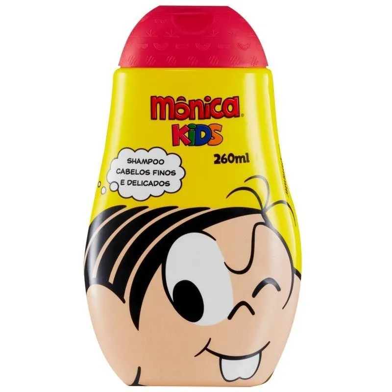 Shampoo Turma da Mônica 260ml - Cabelos Finos e Delicados