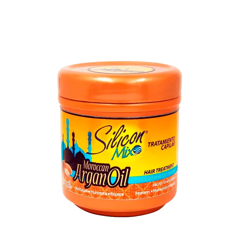 Silicon Mix Moroccan Argan Oil - Máscara de Tratamento 450ml