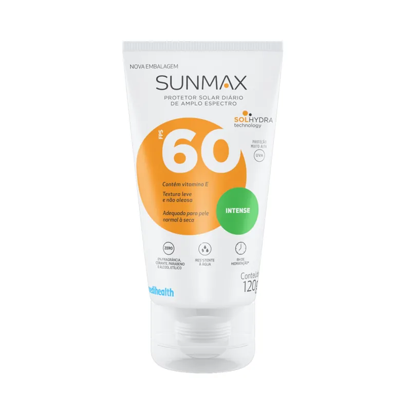 Protetor Solar Sunmax Intense FPS60 120g