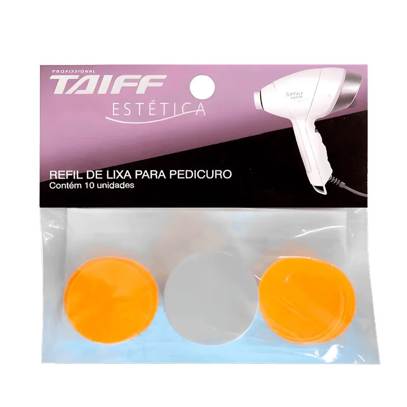 Taiff Estética para Pedicuro Soft Feet - Refil de Lixa