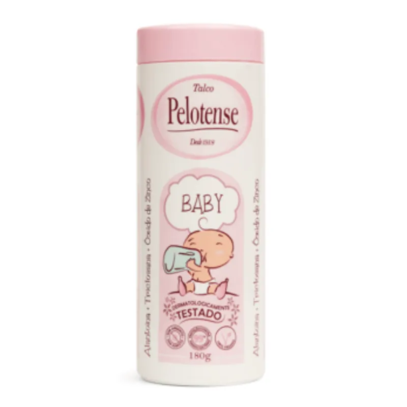 Talco Pelotense Baby Rosa 180g
